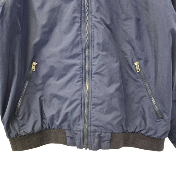 L.L. Bean Fleece Lined Warm Up Bomber Jacket Size Large - Picture 5 of 8